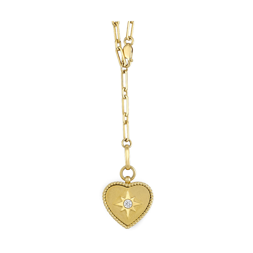 14Kt Yellow Gold Diamond 1/12Ctw Necklace