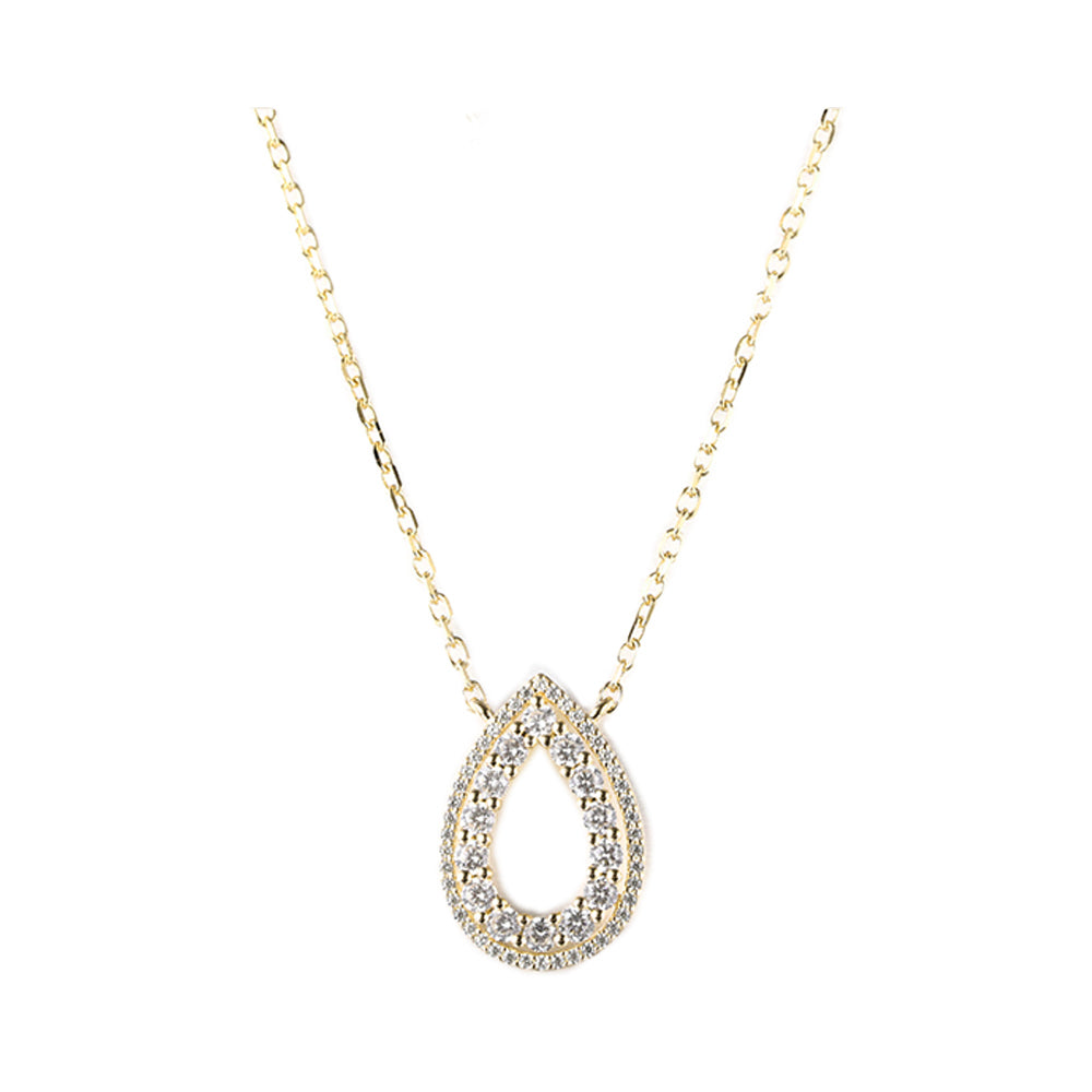 10Kt Yellow Gold Diamond 1/2Ctw Necklace
