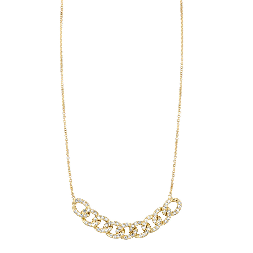 10Kt Yellow Gold Diamond 5/8Ctw Necklace