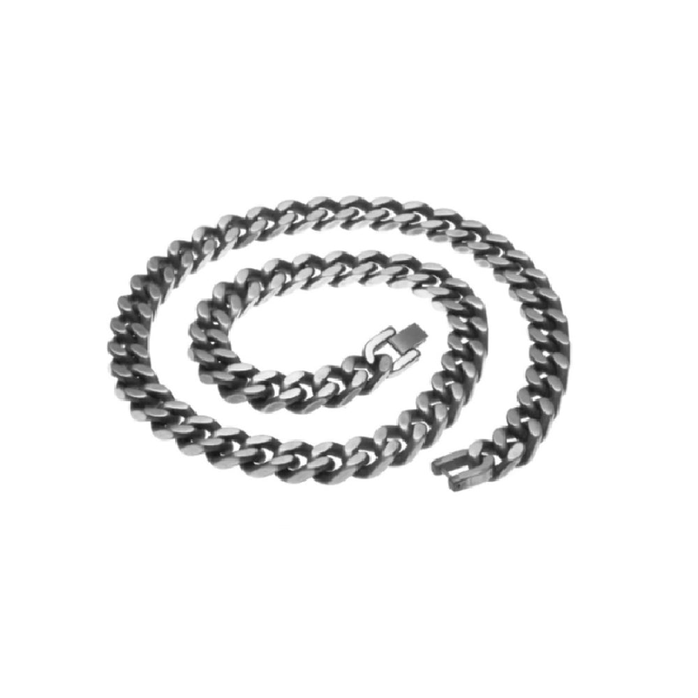 Steel White Necklace