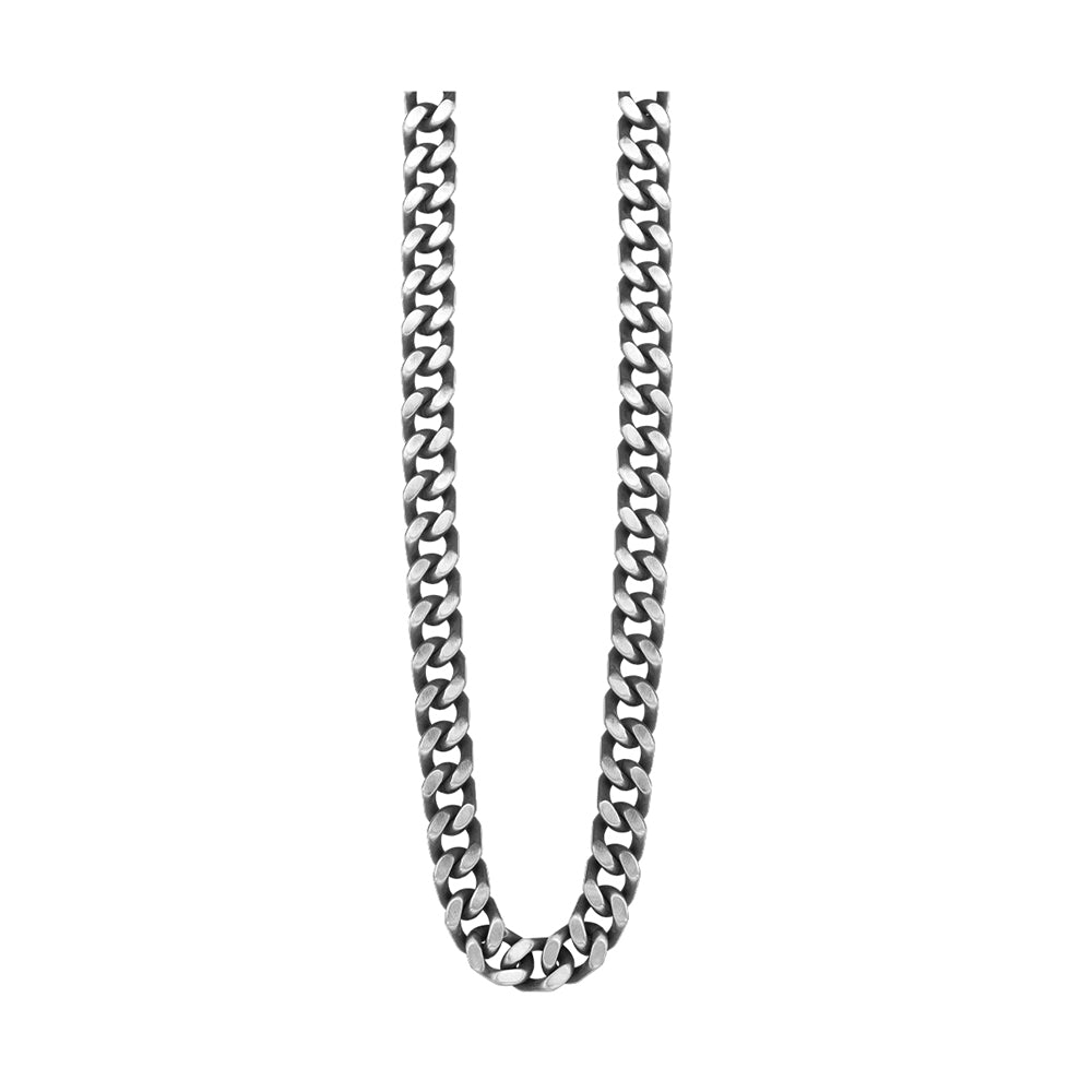 Steel White Necklace