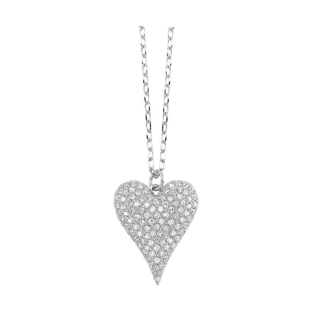 14Kt White Gold Diamond 3/8Ctw Necklace