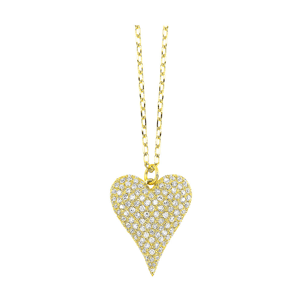 14Kt Yellow Gold Diamond 3/8Ctw Necklace