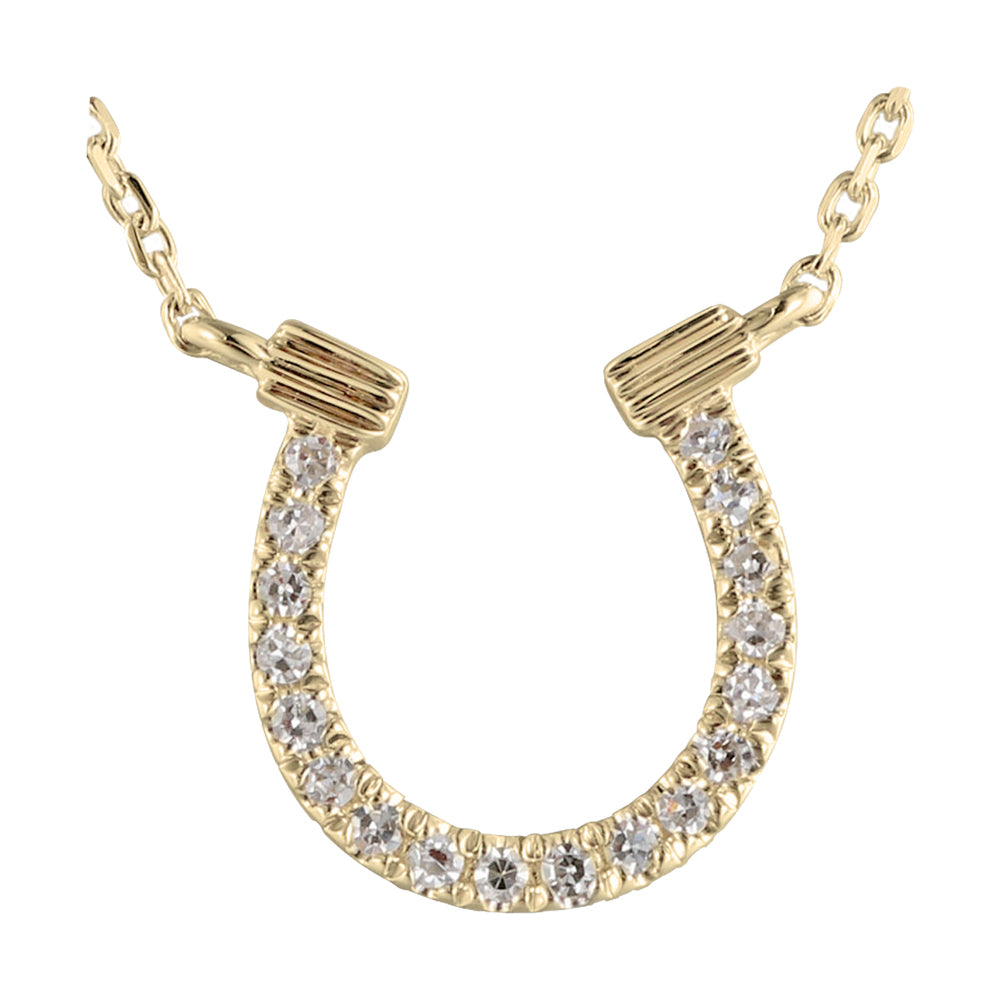 14Kt Yellow Gold Diamond 1/20Ctw Necklace