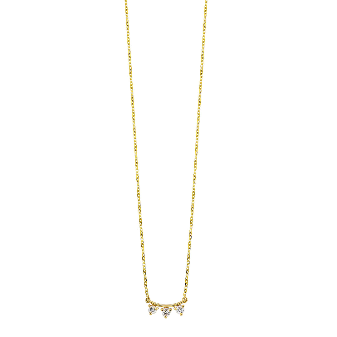 14Kt Yellow Gold Diamond 1/10Ctw Pendant