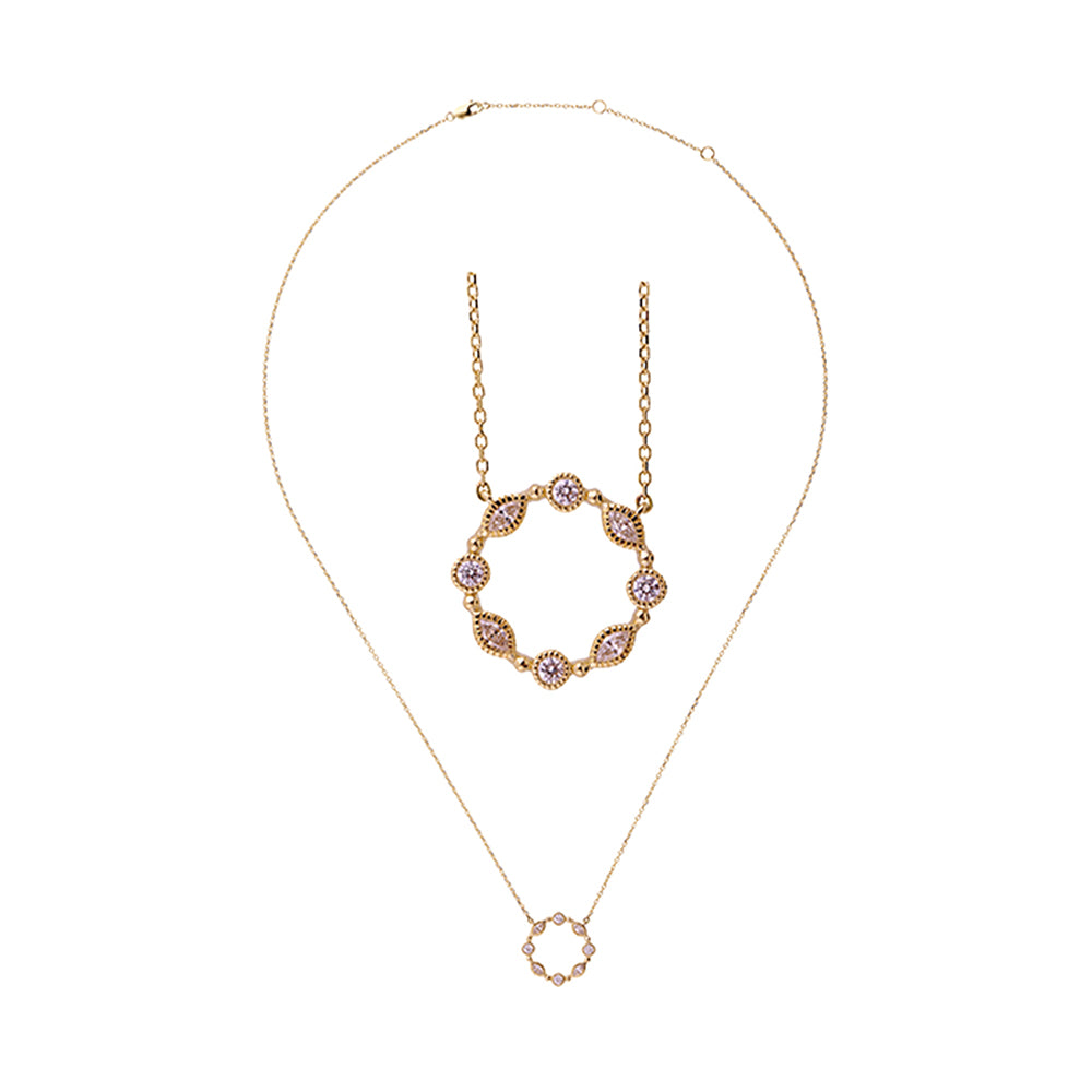 14Kt Yellow Gold Diamond 1/4Ctw Pendant