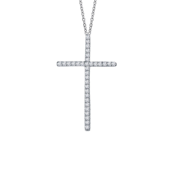 0.33 CTW Cross Necklace