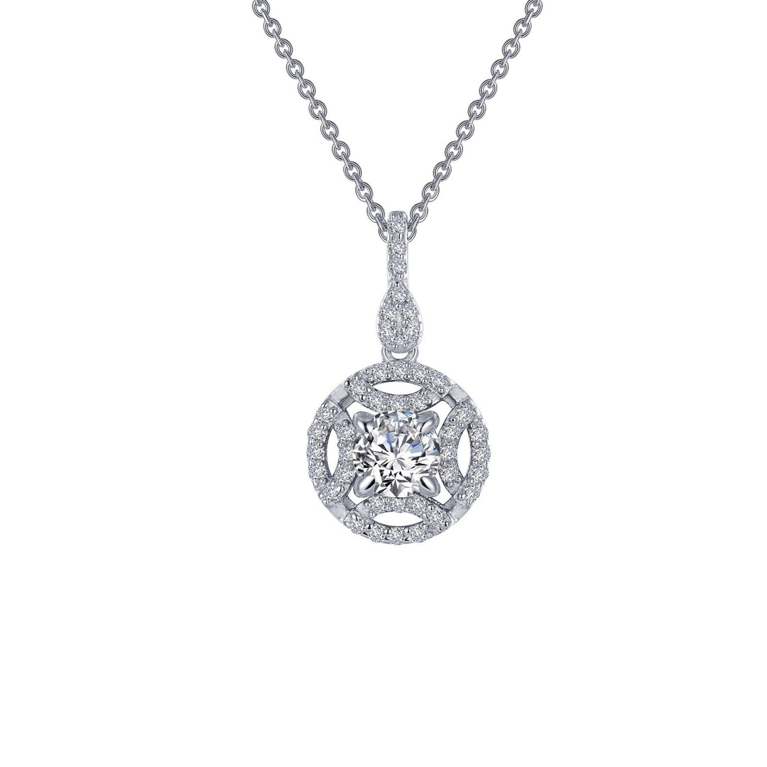 Button Pendant Necklace