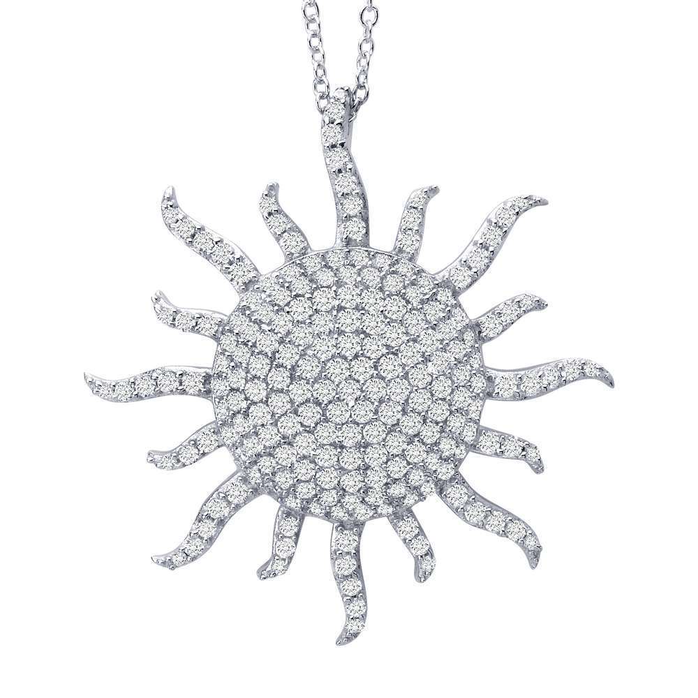 Sunburst Pendant Necklace