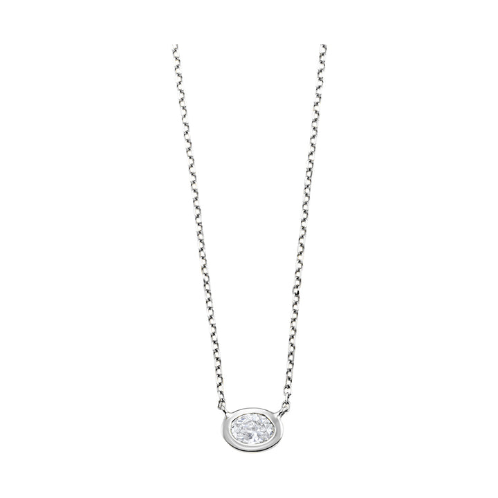 14Kt White Gold Diamond 1/7Ctw Pendant