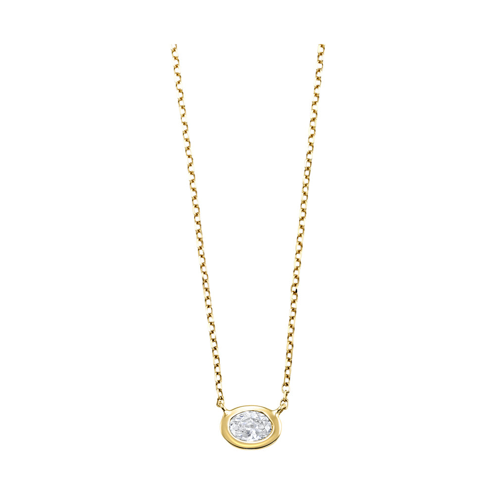 14Kt Yellow Gold Diamond 1/10Ctw Pendant