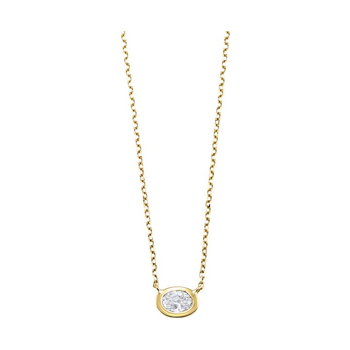 14Kt Yellow Gold Diamond 1/10Ctw Pendant
