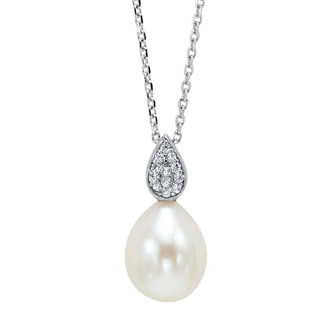 Silver Pearl Pendant