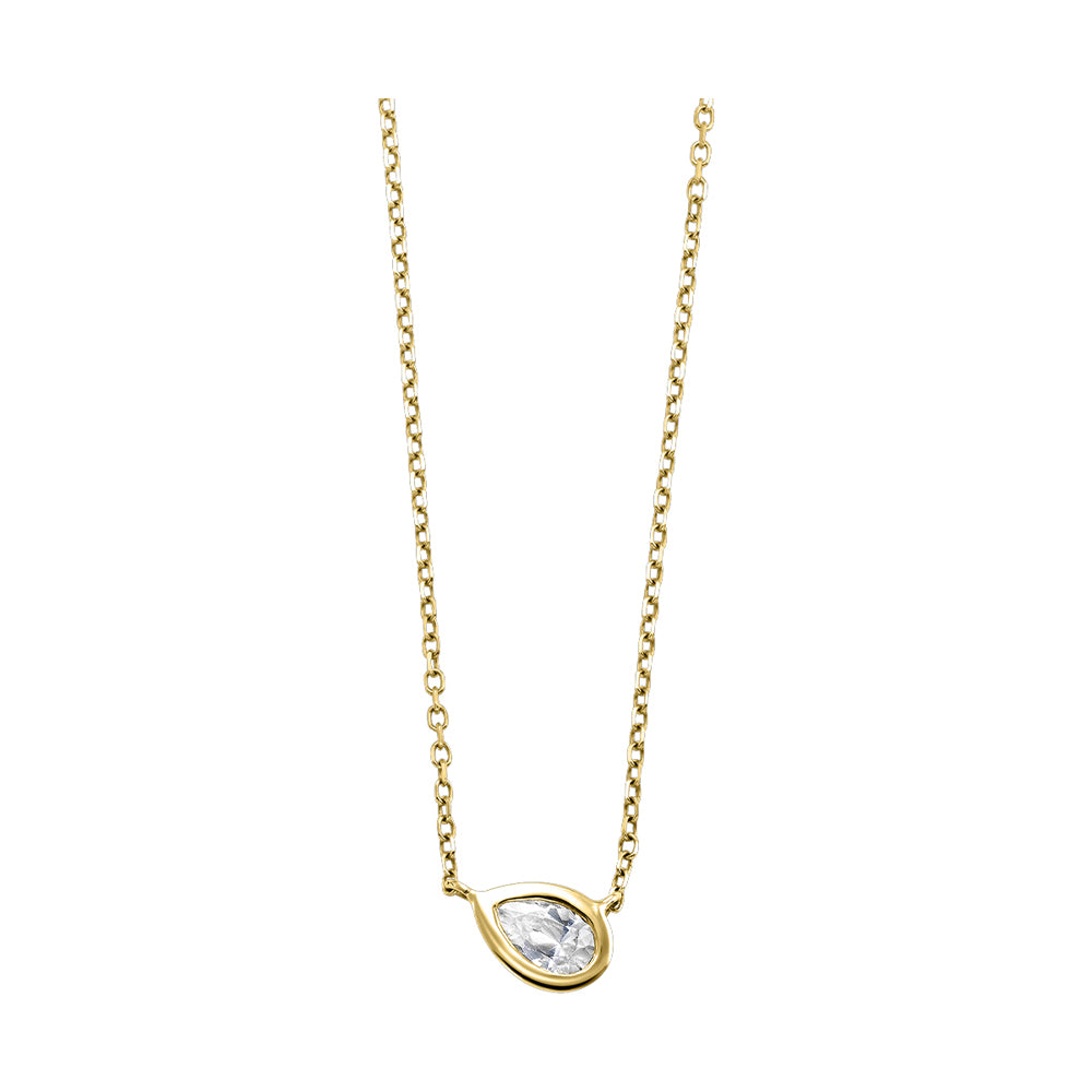 14Kt Yellow Gold Diamond 1/10Ctw Pendant