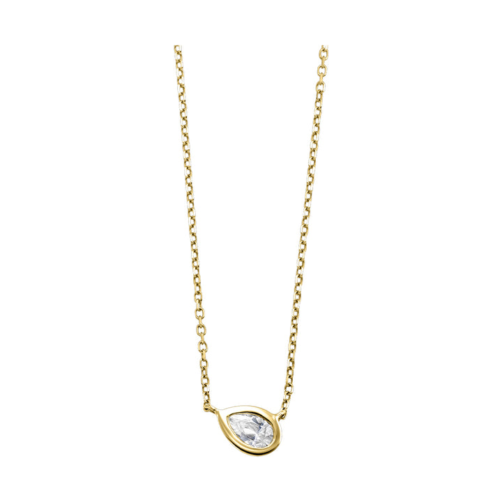 14Kt Yellow Gold Diamond 1/10Ctw Pendant