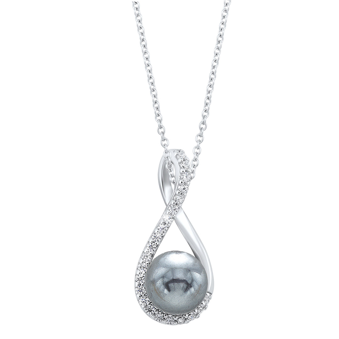 Silver & Pearl Pendant