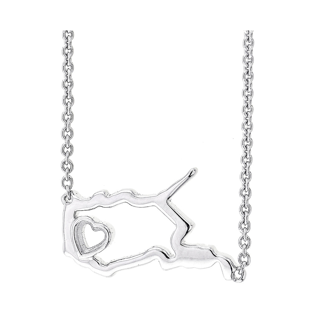 14Kt White Gold Pendant