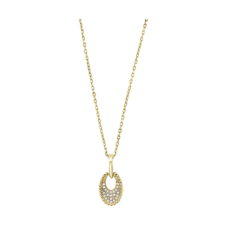 14Kt Yellow Gold Diamond 1/20Ctw Pendant