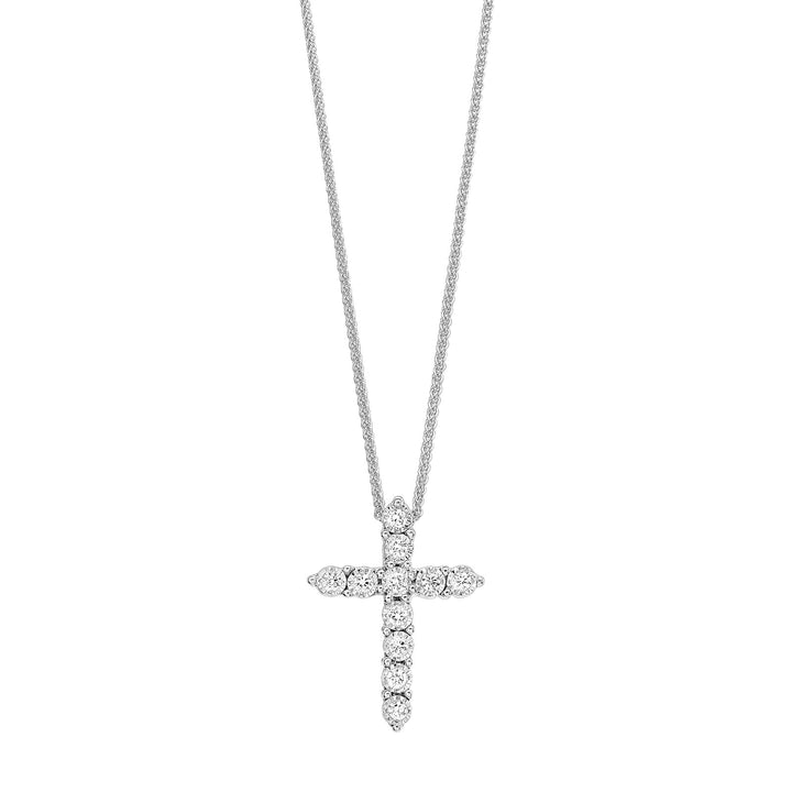 10Kt White Gold Diamond 1/10Ctw Pendant