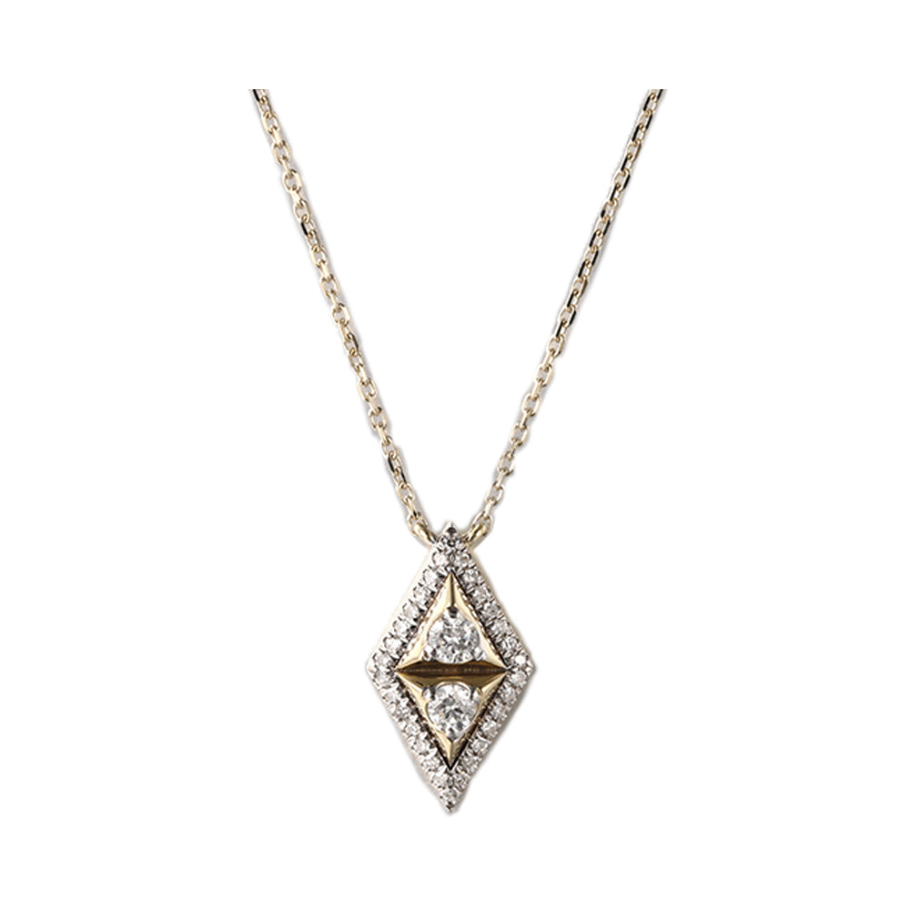14Kt Yellow Gold Diamond 1/7Ctw Pendant