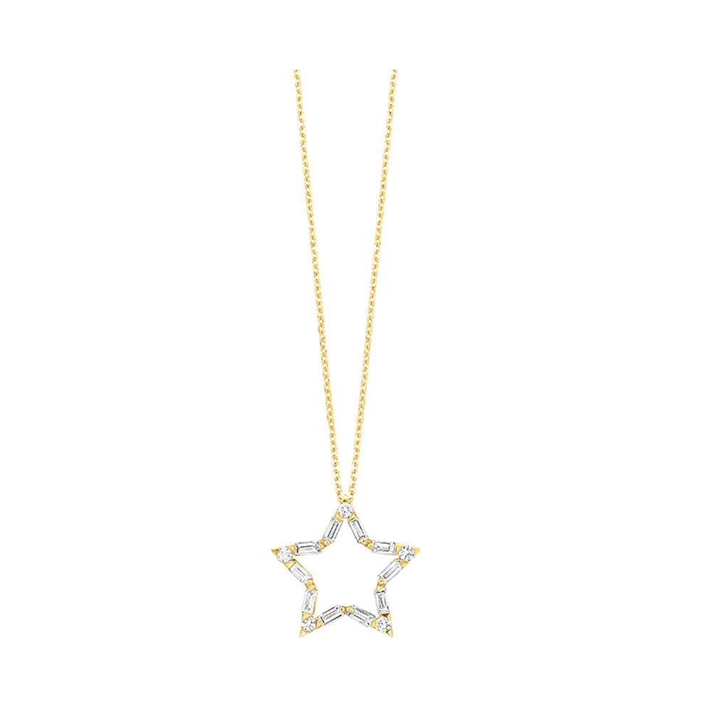 10Kt Yellow Gold Diamond 1/3Ctw Pendant