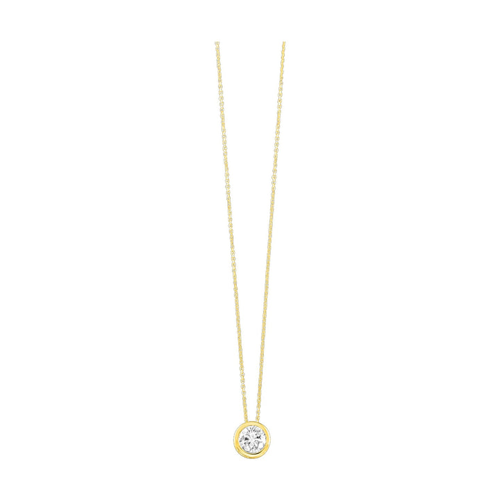 14Kt Yellow Gold Diamond 1/2Ctw Pendant