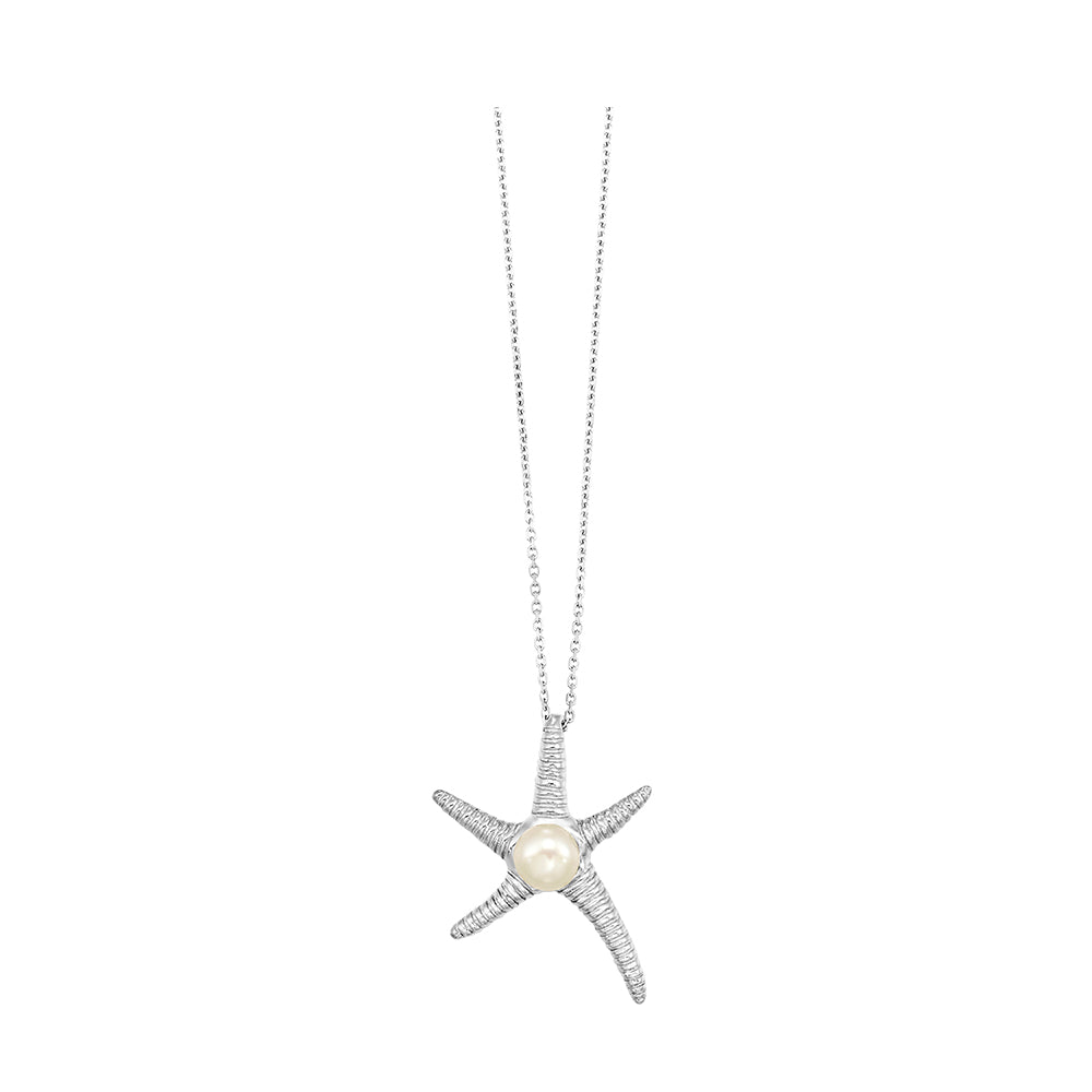 Silver Pearl Pendant