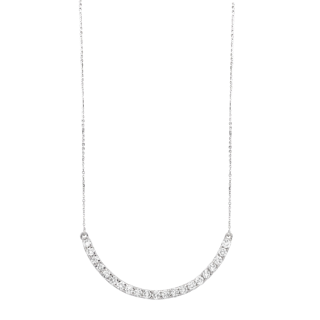 14Kt White Gold Diamond 1/4Ctw Pendant