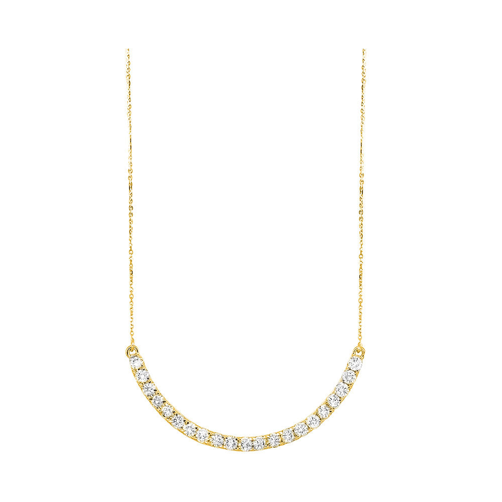 14Kt Yellow Gold Diamond 1/2Ctw Pendant