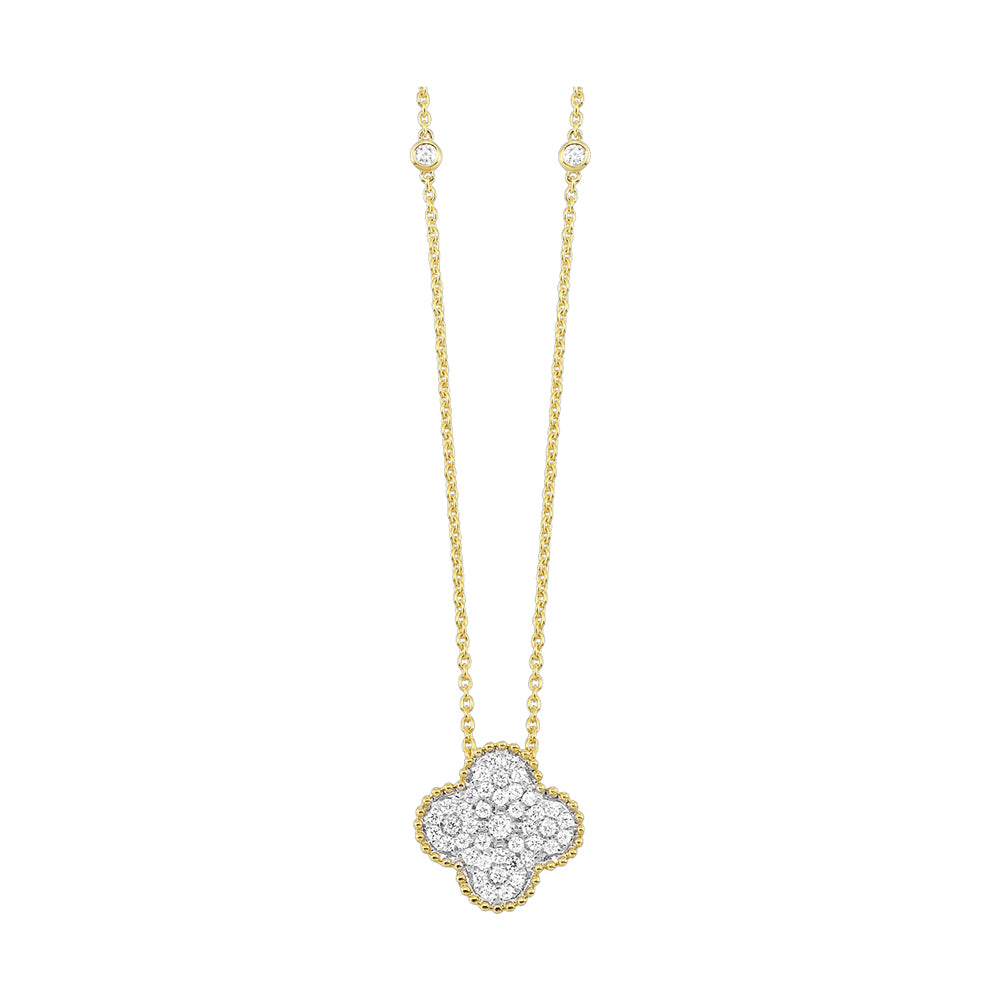 10Kt Yellow Gold Diamond 3/8Ctw Pendant