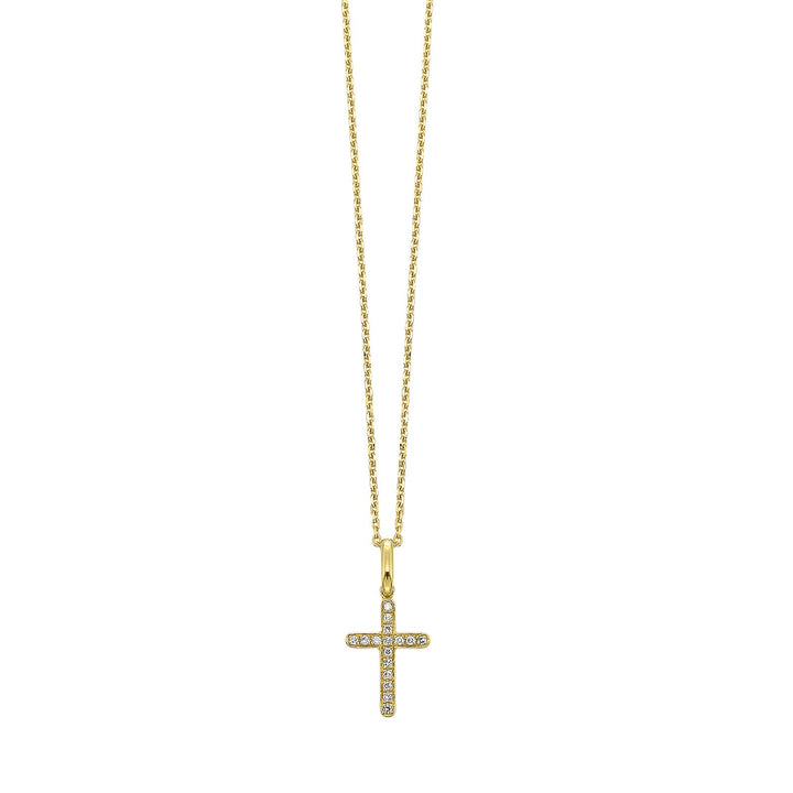 14Kt Yellow Gold Diamond 1/25Ctw Pendant