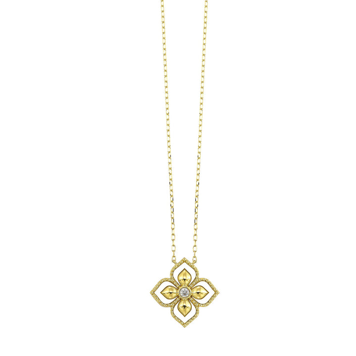 14Kt Yellow Gold Diamond 1/25Ctw Pendant