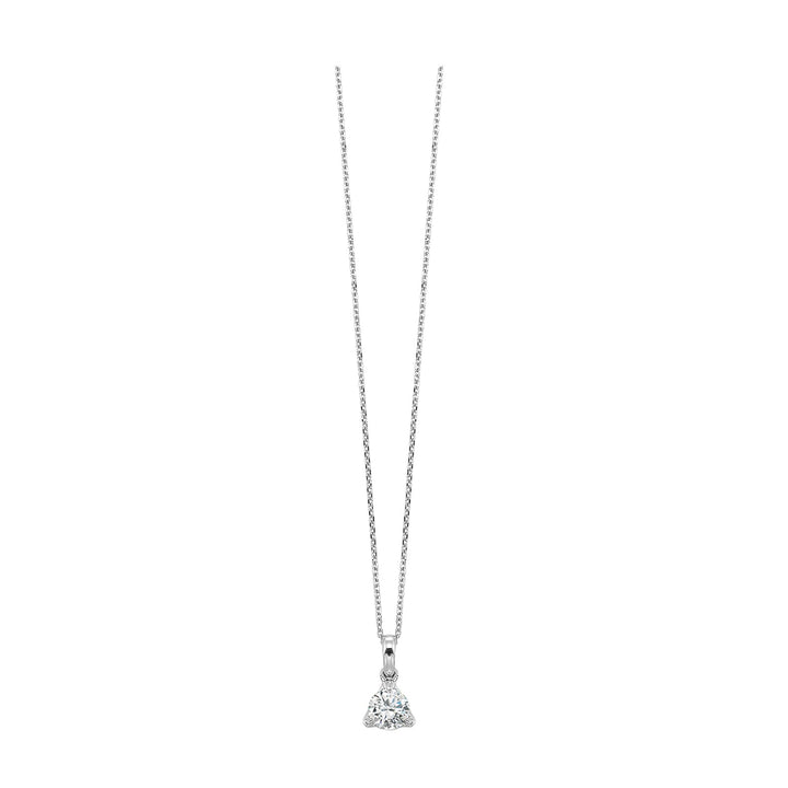 14Kt White Gold Diamond 1/3Ctw Pendant