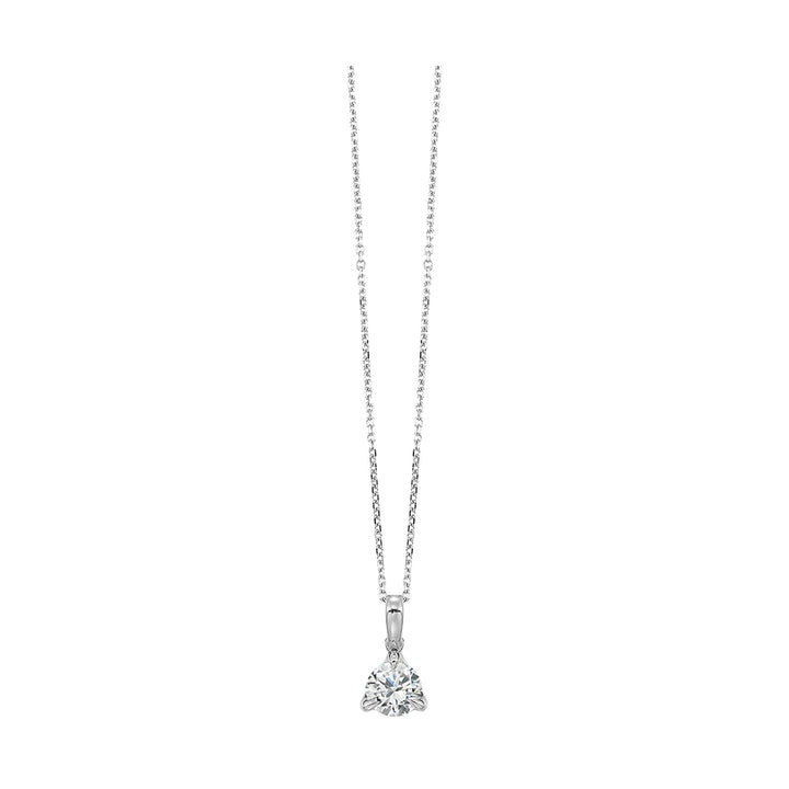 14Kt White Gold Diamond 3/4Ctw Pendant