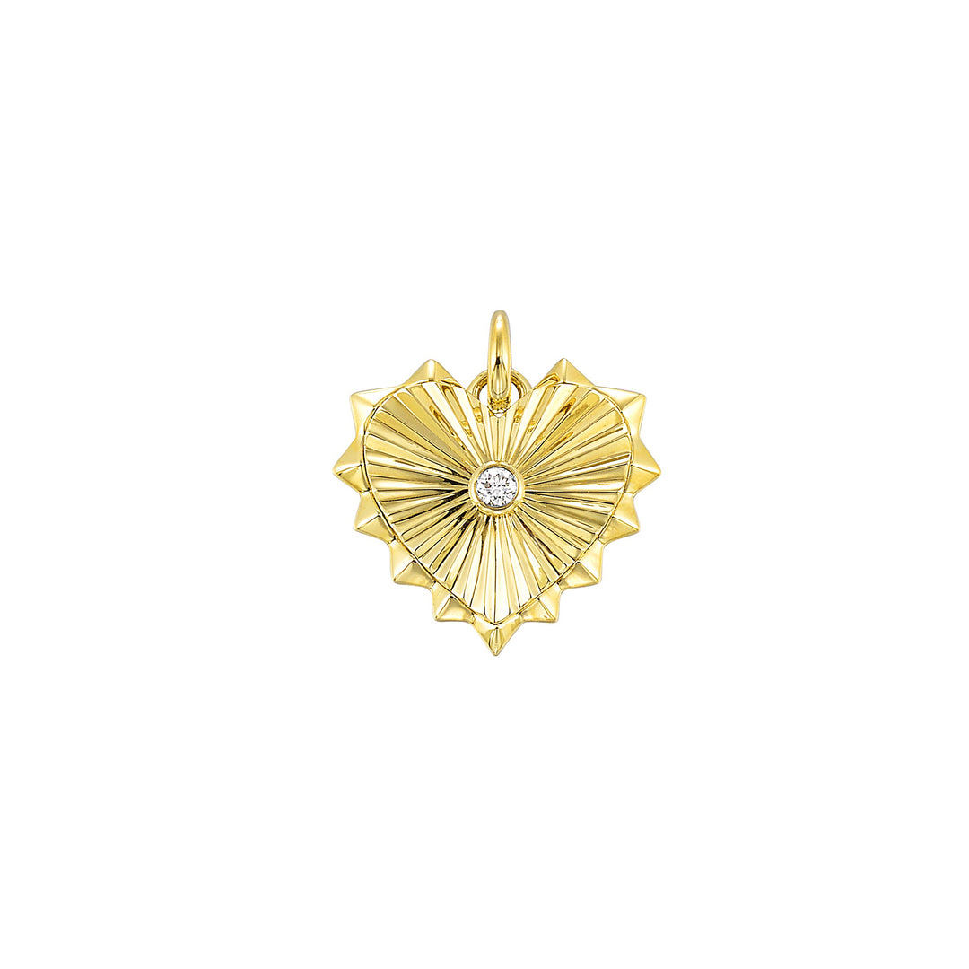 14Kt Yellow Gold Diamond 1/50Ctw Pendant
