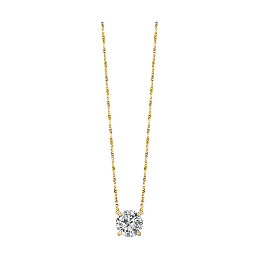 14Kt Yellow Gold Diamond 1Ctw Pendant