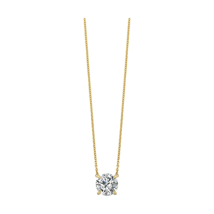 14Kt Yellow Gold Diamond 1Ctw Pendant