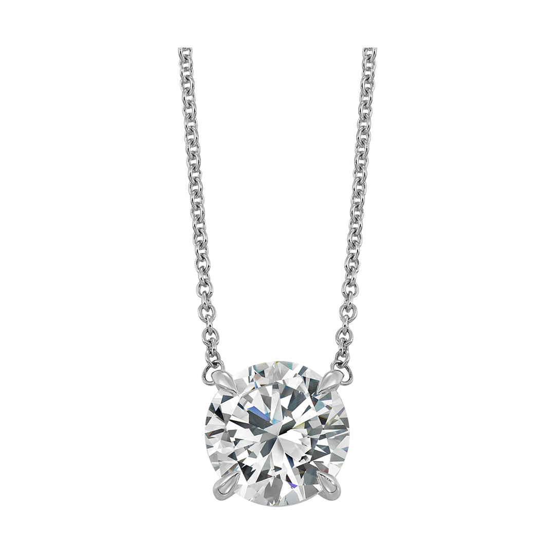 14Kt White Gold Diamond 1/2Ctw Pendant