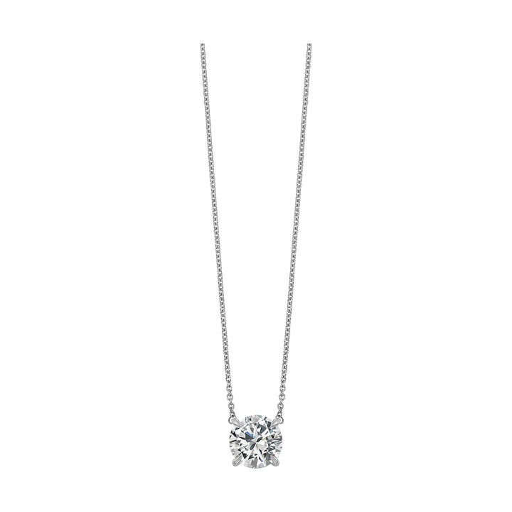 14Kt White Gold Diamond 1/2Ctw Pendant