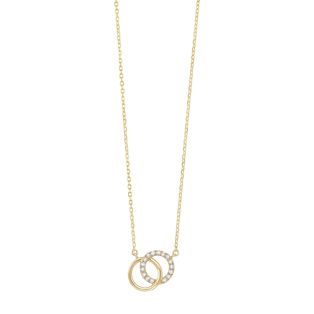 14Kt Yellow Gold Diamond 1/12Ctw Pendant