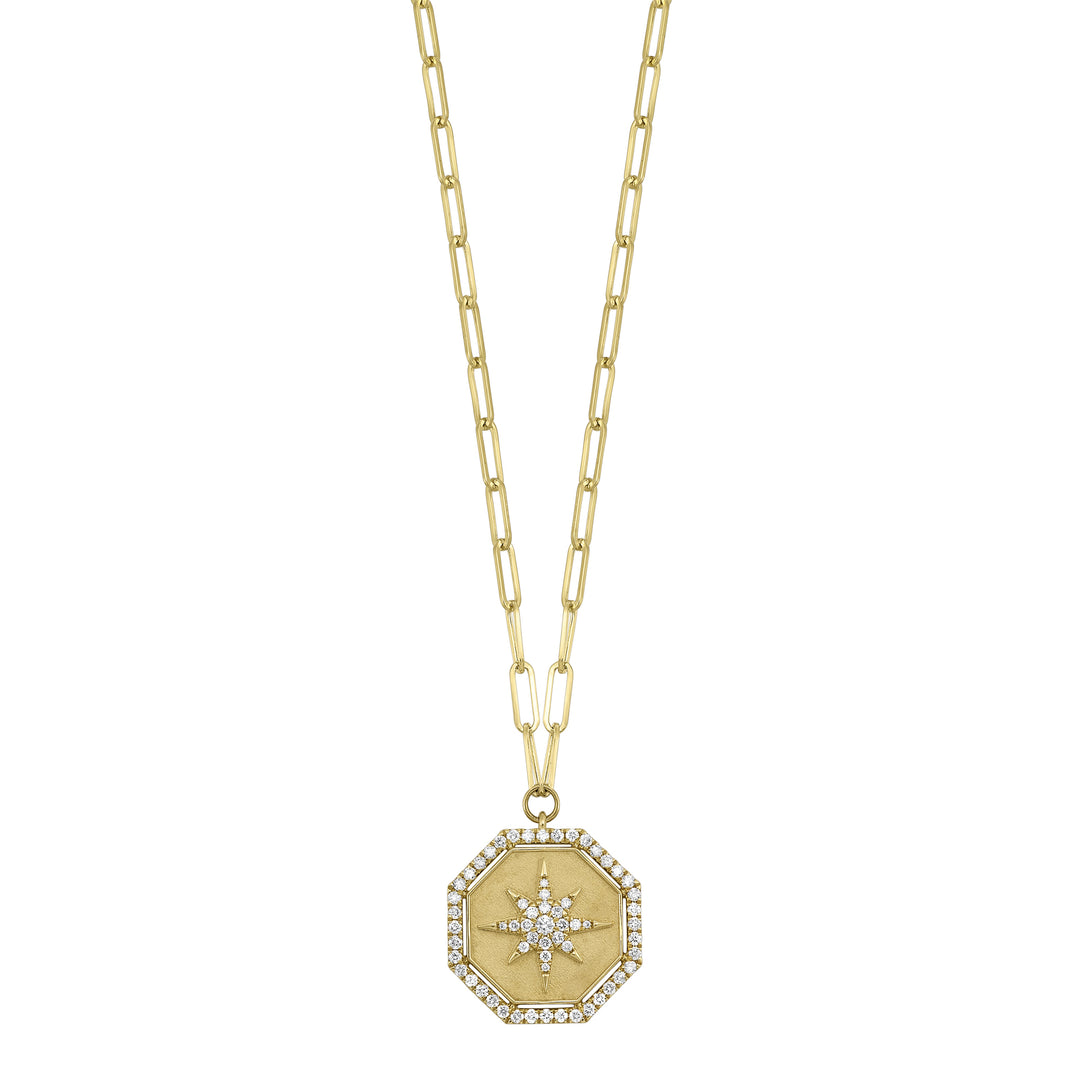 14Kt Yellow Gold Diamond 1/2Ctw Pendant