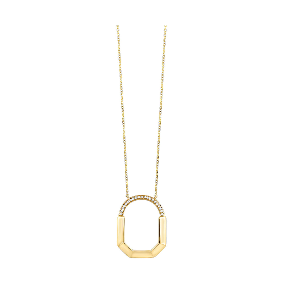10Kt Yellow Gold Diamond 1/20Ctw Pendant
