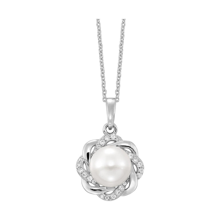 Silver Pearl Pendant