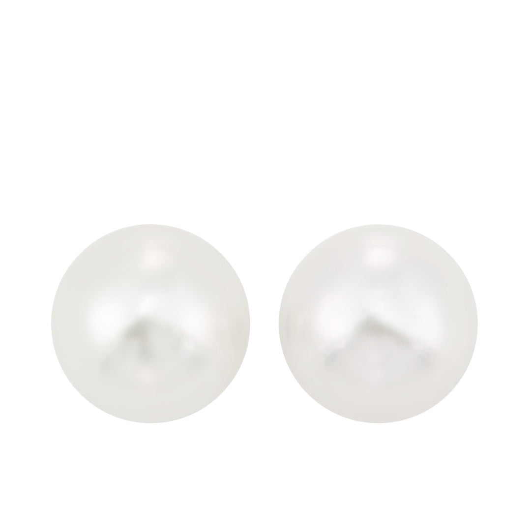 14Kt White Gold Pearl Earring