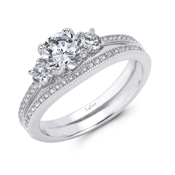 Engagement Ring with Wedding Band