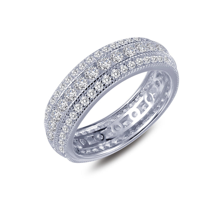 Three-Row Eternity Band