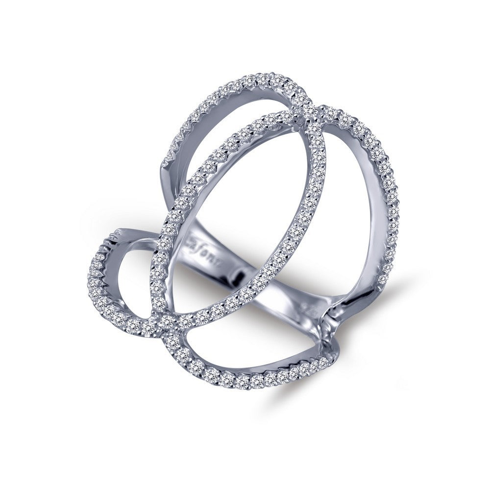 Open Crisscross Ring