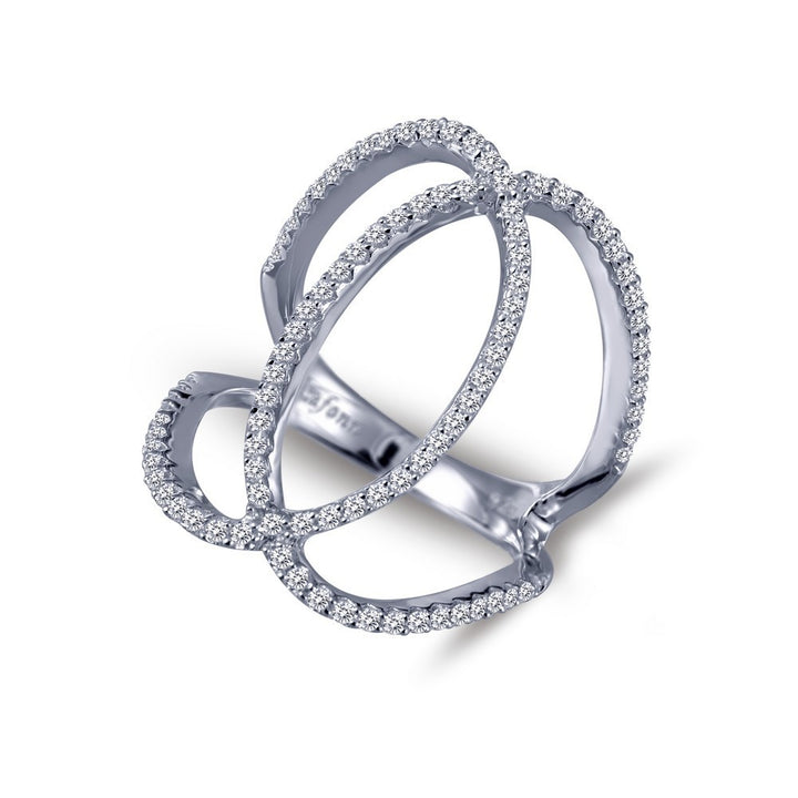 Open Crisscross Ring