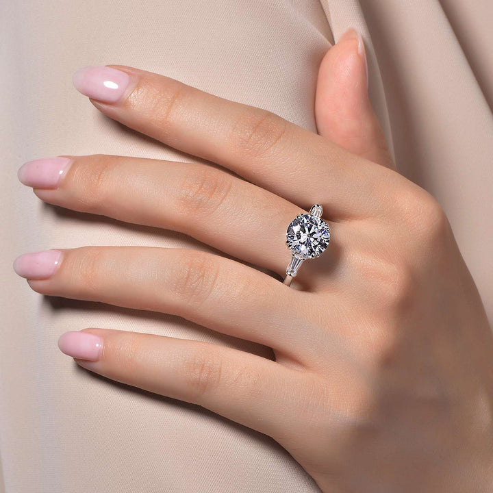 Classic Three-Stone Engagement Ring