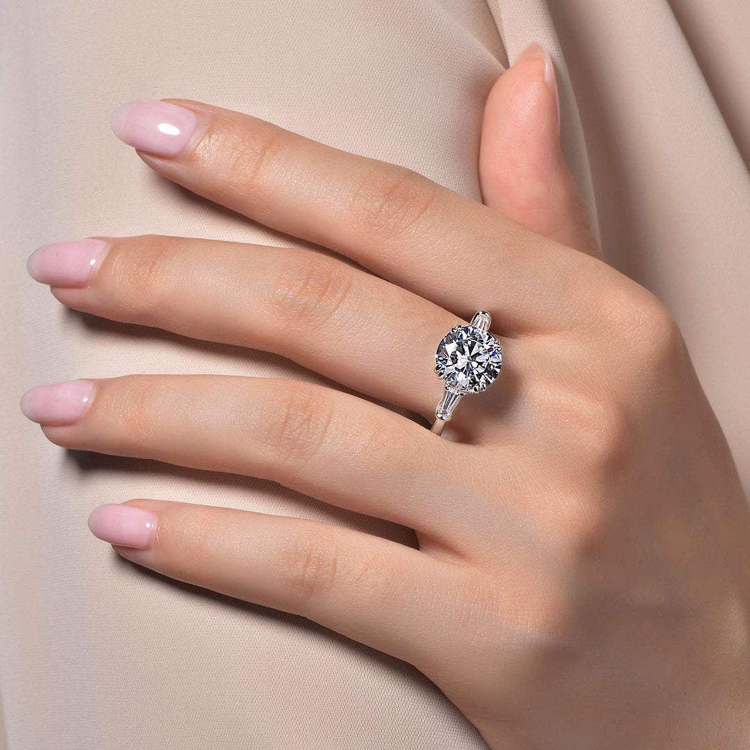 Classic Three-Stone Engagement Ring